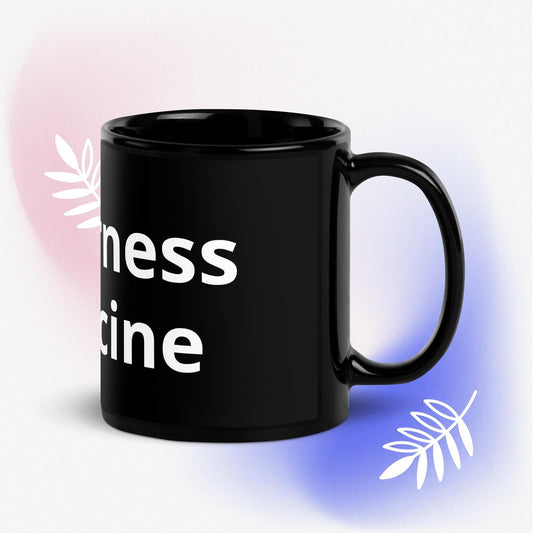 Black Glossy Mug