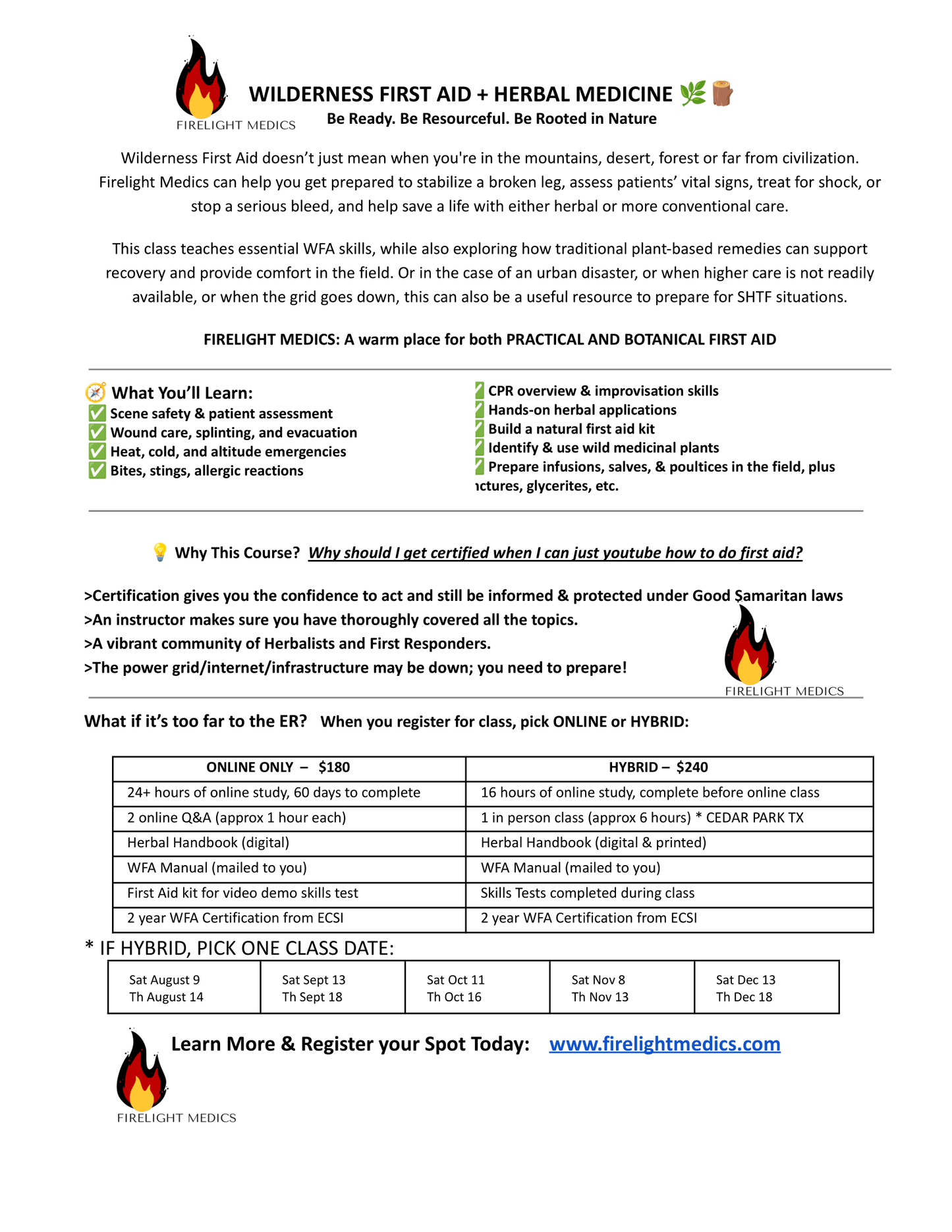 INFORMATION FLYER