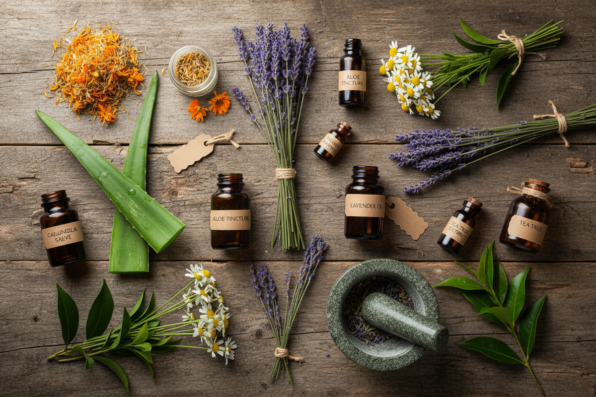 MONDAY NIGHT WORKSHOP- HERBAL FIRST AID KIT: EVERYTHING ELSE + WOUNDS + INFECTIONS